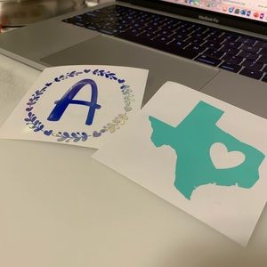 Decals for Car, Laptop, Other Flat Surface